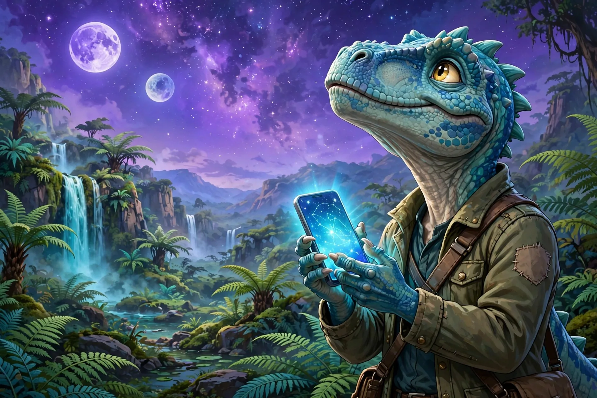 Across two moons and a million years — still just looking for his person.